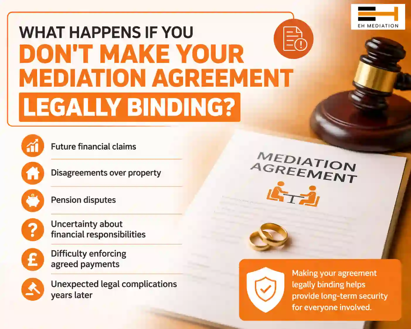 What Happens If You Don't Make Your Mediation Agreement Legally Binding St Ives?